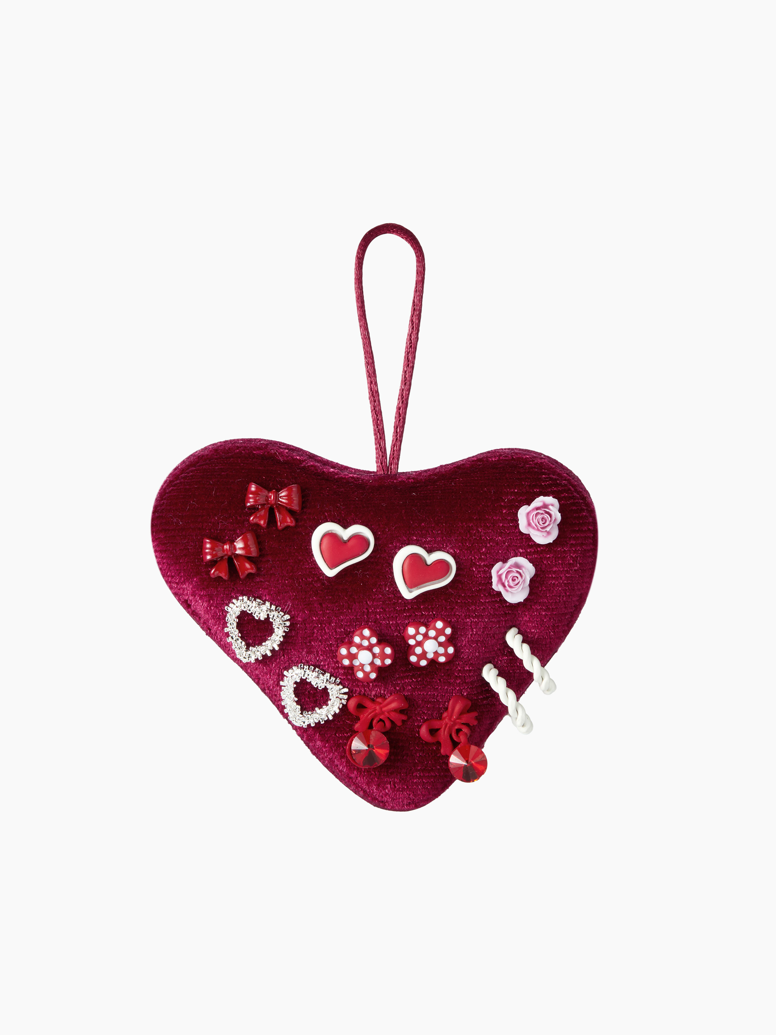 7 Pairs Bowknot Heart Flower Stud Earrings