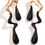 Thumbnail: Metal Asymmetrical Earrings