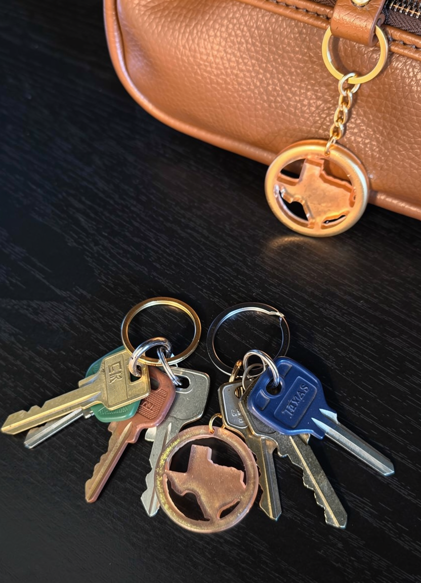 Texas State Keychain