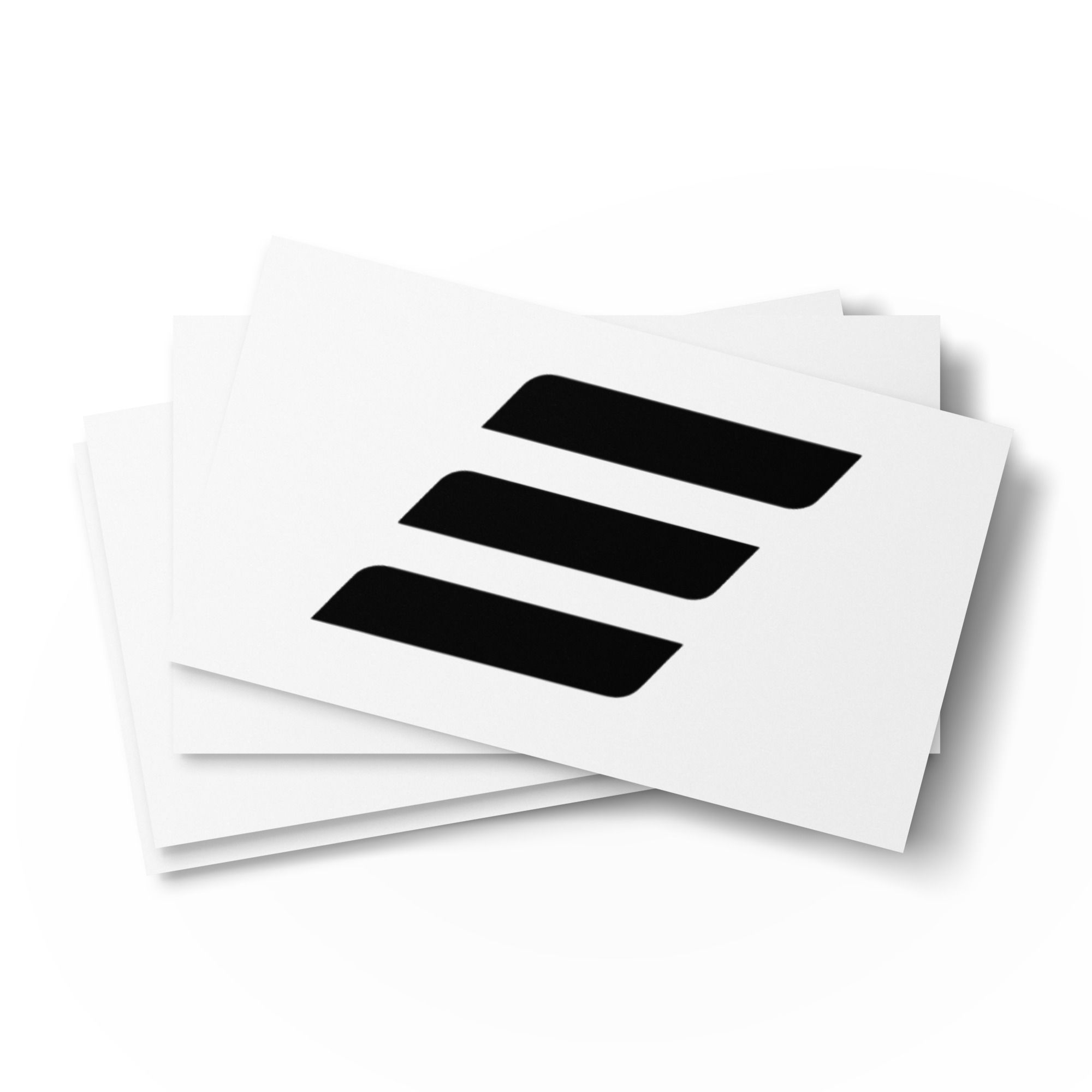 Set of business cards