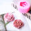 Miniatura: Flor Rosa Forma Silicone Sabão Fondant 3D Queque Molde Do Bolo De Geléia Dos Doc