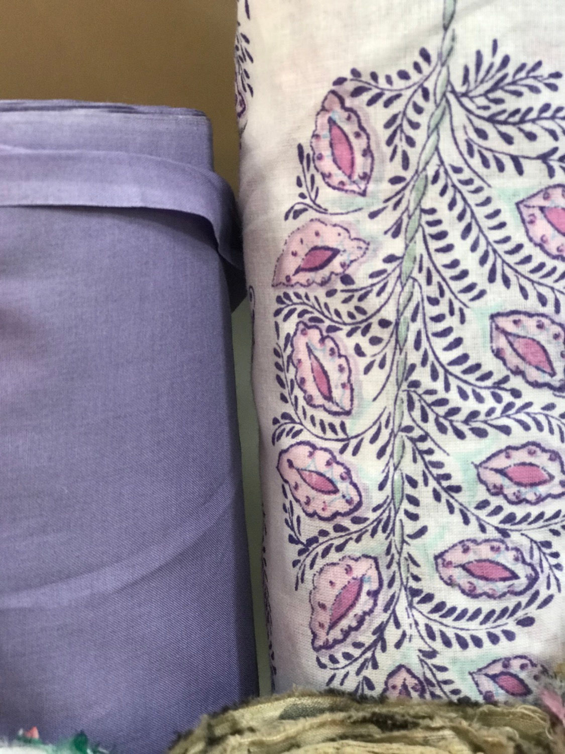 Ladies unstiched shirts and 2 pc 