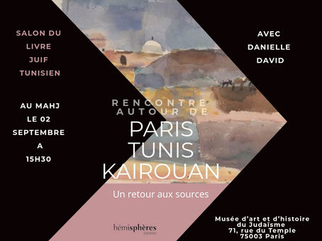 Rencontre avec Danielle David au Mahj le 02 septembre