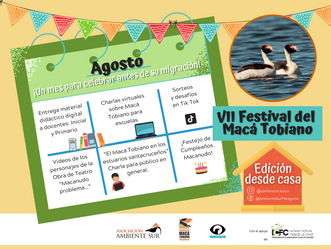 Comenzó el VII Festival del Macá Tobiano en modalidad virtual