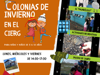 Colonia de vacaciones de invierno en el Centro de Interpretación