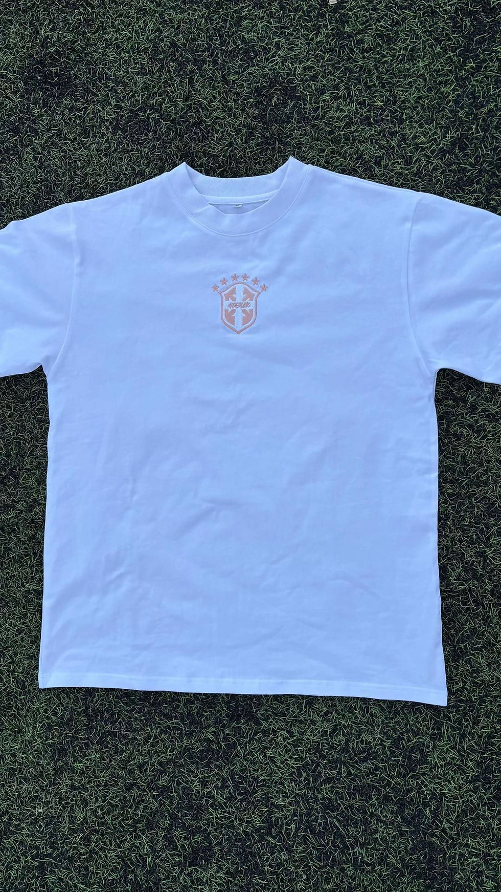 Thumbnail: Embroidered Drawstring Shorts and T-Shirt Set