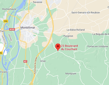 localisation du cabinet sur une carte