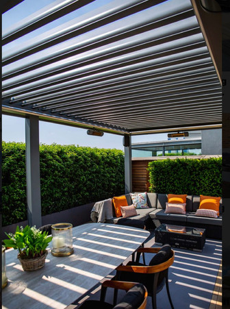 LOUVERED ROOF