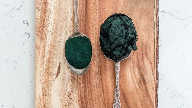 difference between dried spirulina and fresh spirulina