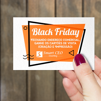 #BlackFriday : Fechando o Plano de Endereço Comercial, ganhe os cartões de visita (Criação e Impressão)