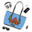 Thumbnail: Beetle-Go Camping PU Leather Shoulder Bag 