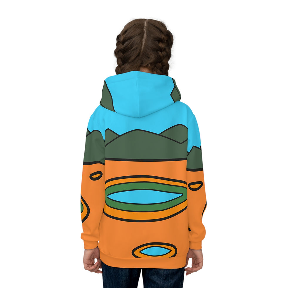 Thumbnail: Beetle-Go Yellowstone National Park Cozy Kids Sweatshirt