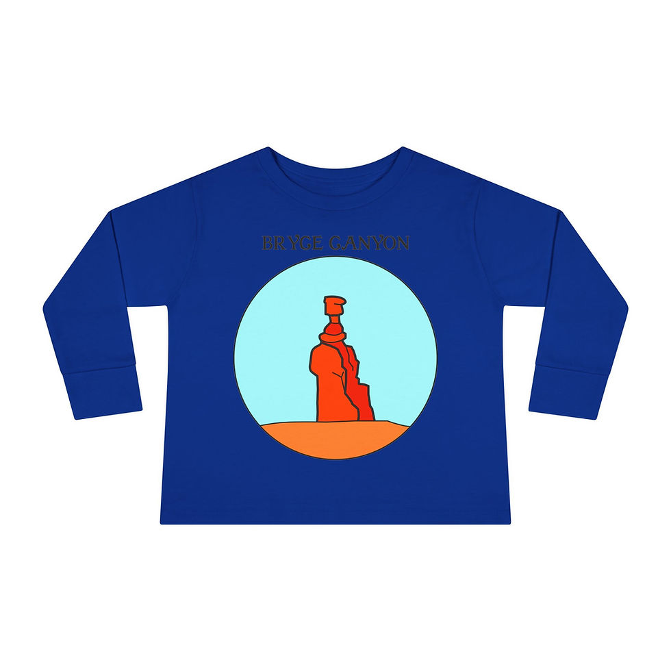 Thumbnail: Beetle-Go Bryce Canyon National Park Toddler Long Sleeve Tee