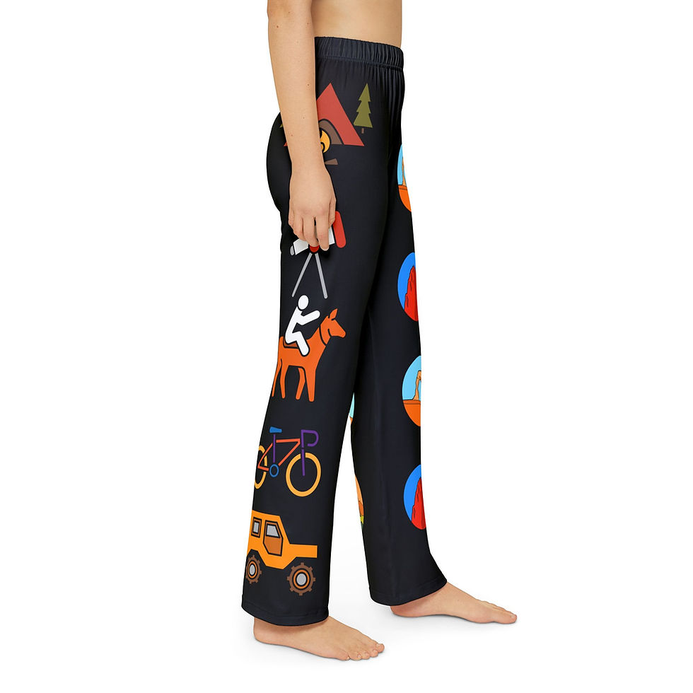 Thumbnail: Beetle-Go The Mighty 5 - Utah National Parks Kids Lounge Pants