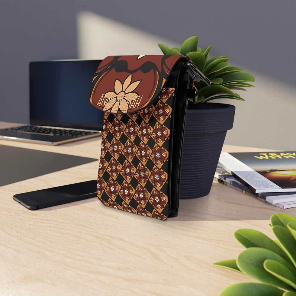 Thumbnail: Annie Pookah Floral Cell Phone Wallet