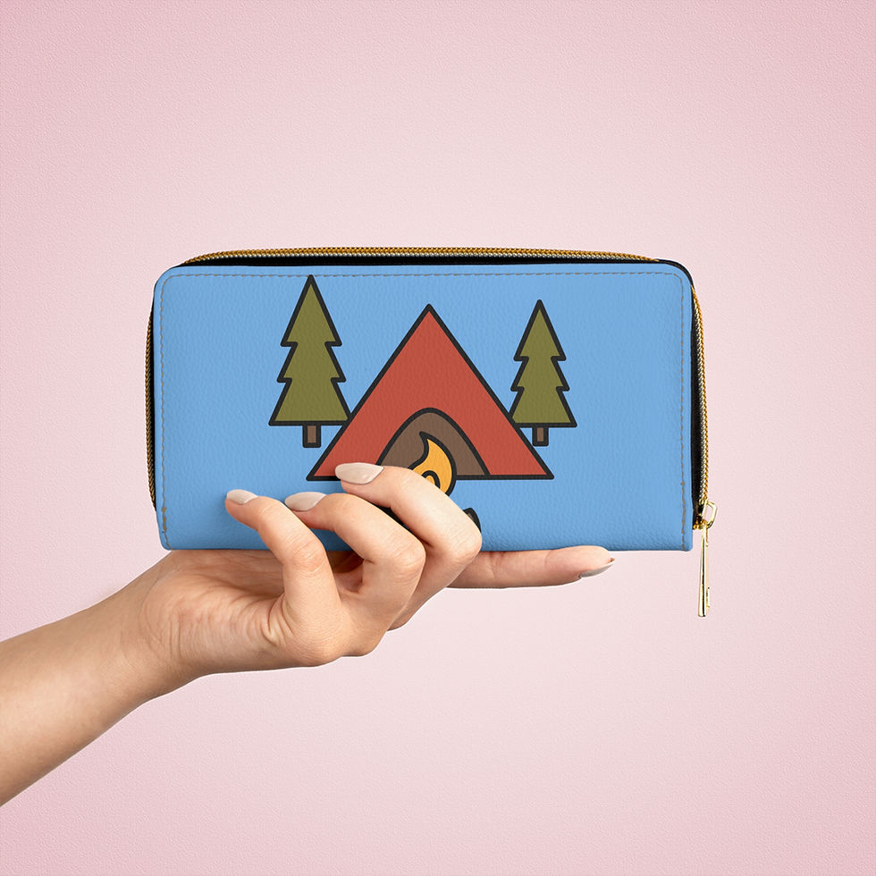 Thumbnail: Beetle-Go Camping Zipper Wallet