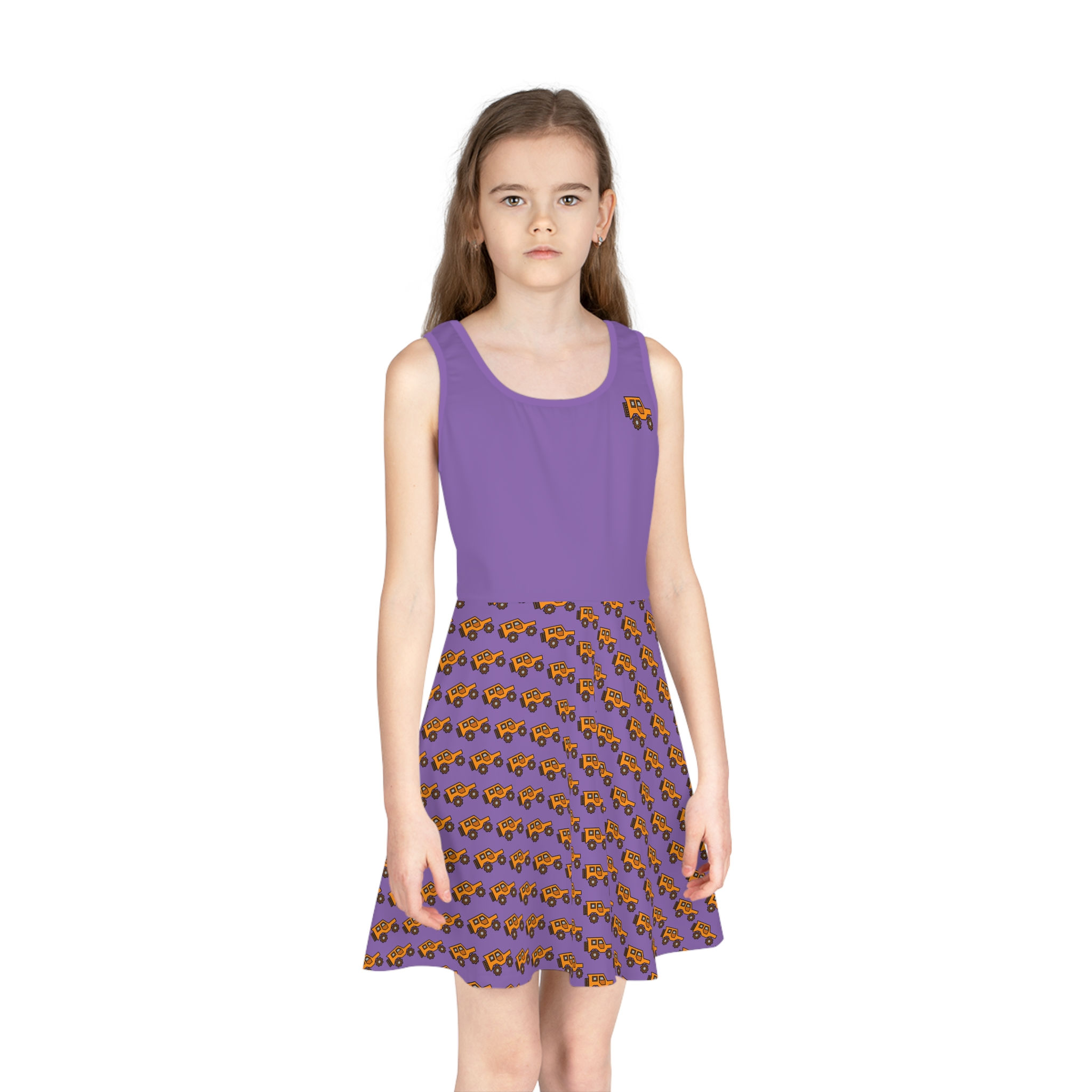 Beetle-Go Off Roading (OHV)Girls' Sleeveless Sundress