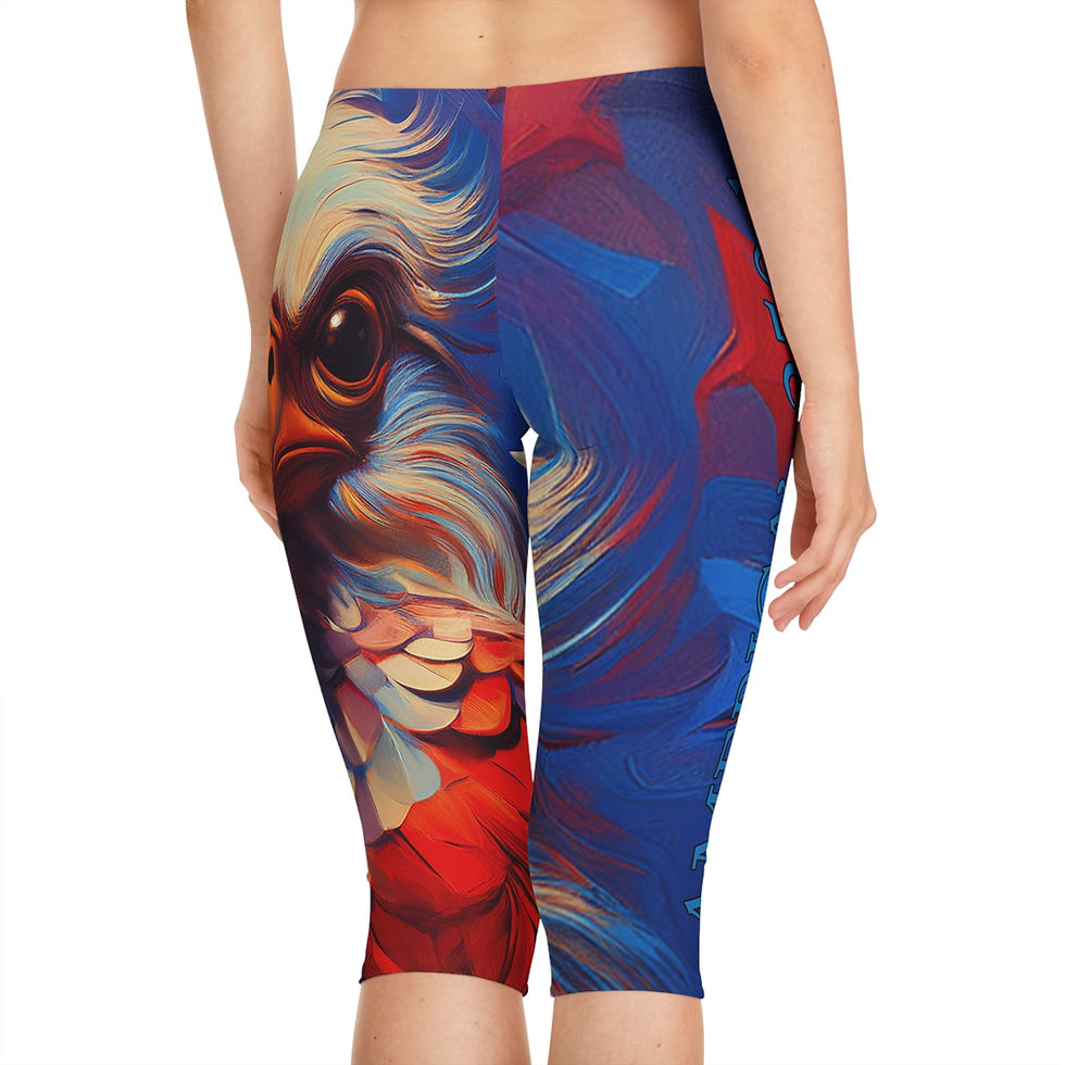 Thumbnail: Beetle-Go America's 250th Celebration Women's Capri Leggings