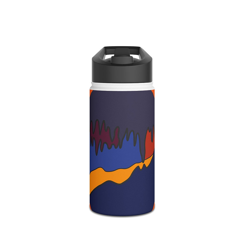 Thumbnail: Beetle-Go Haunted Spaces Gates to the Mighty 5 Stainless Steel Tumbler