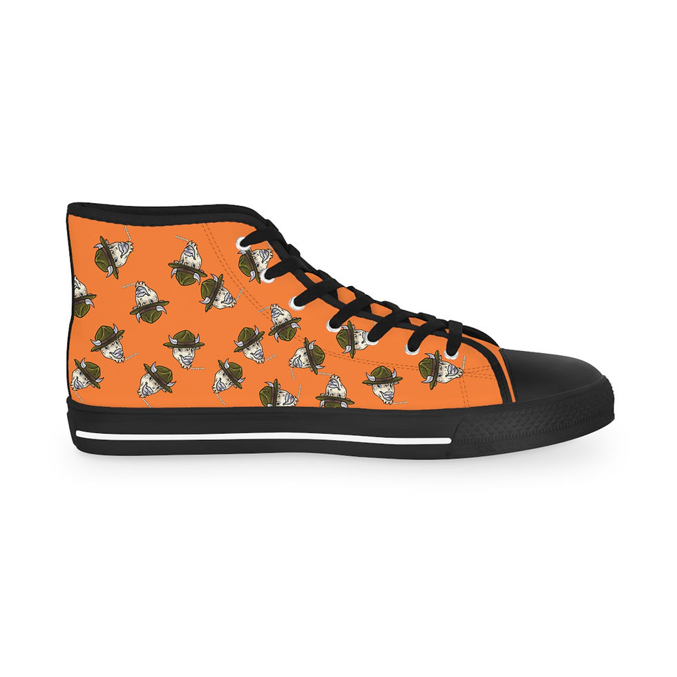 Thumbnail: Beetle-Go B.U.C.K. Bison - Men's High Top Sneakers