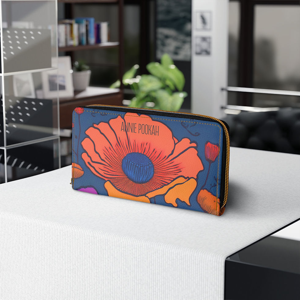 Thumbnail: Annie Pookah Zipper Wallet