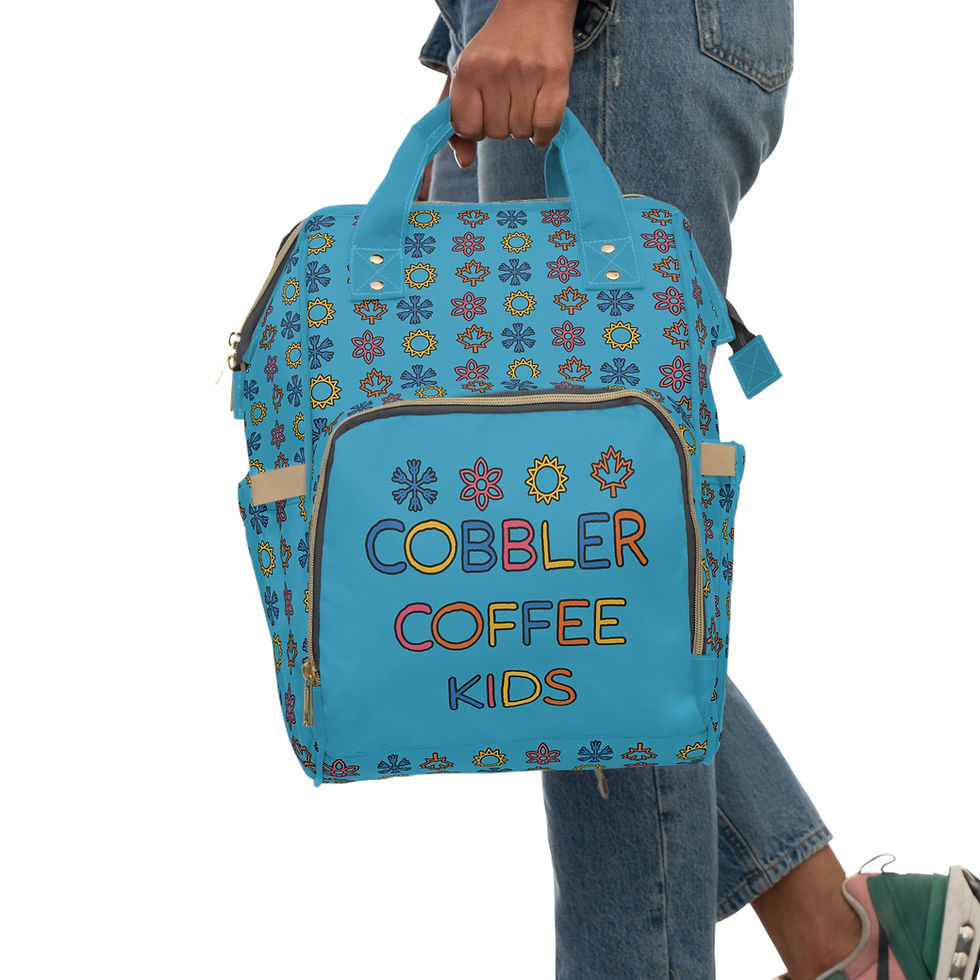 Thumbnail: Cobbler Coffee Kids Multifunctional Bag - Turquoise