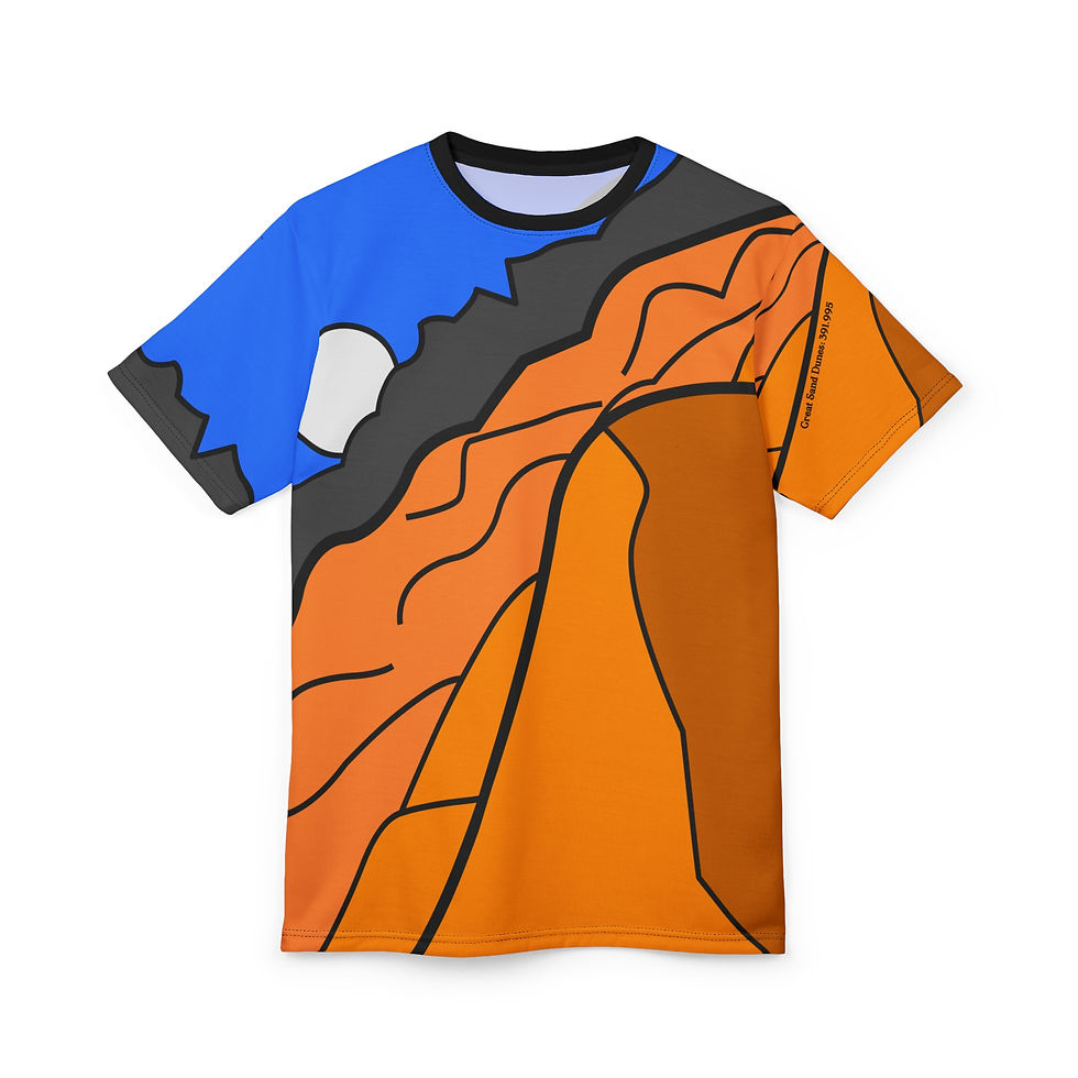 Thumbnail: Beetle-Go Great Sand Dunes Park Unisex Tee