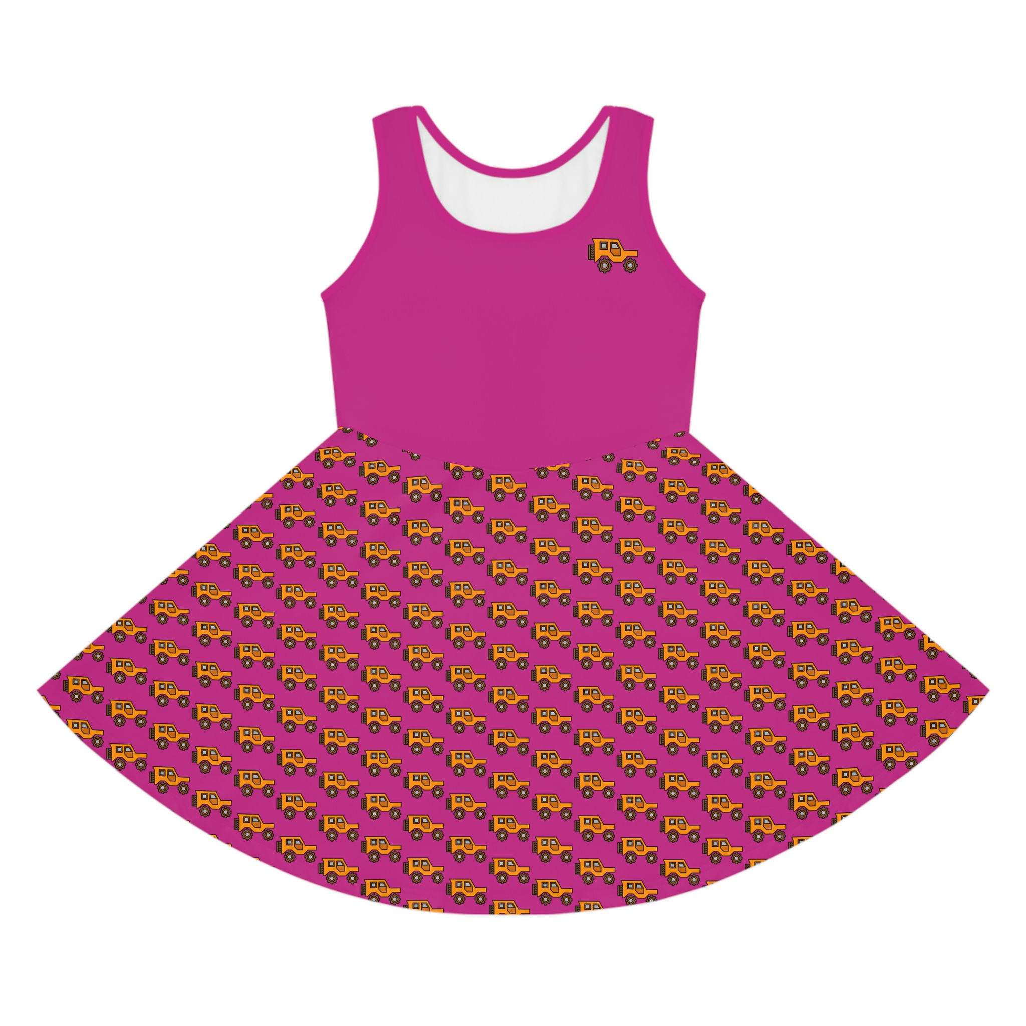 Beetle-Go Off Roading (OHV)Girls' Sleeveless Sundress