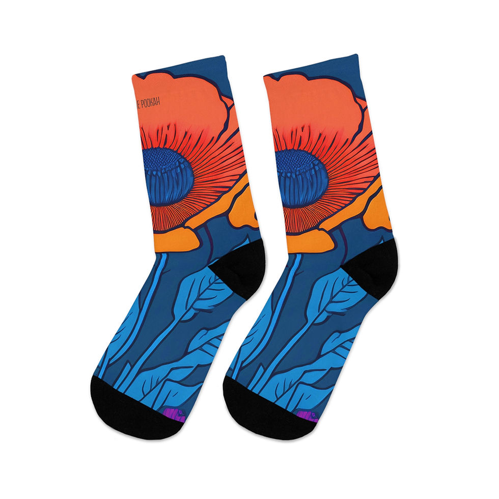 Thumbnail: Annie Pookah Eco-Friendly Recycled Poly Fiber Socks
