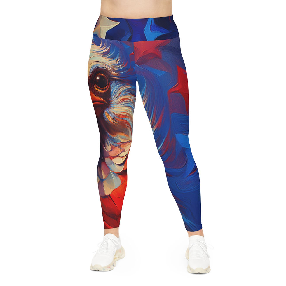 Thumbnail: Beetle-Go America's 250th Celebration Plus Size Leggings