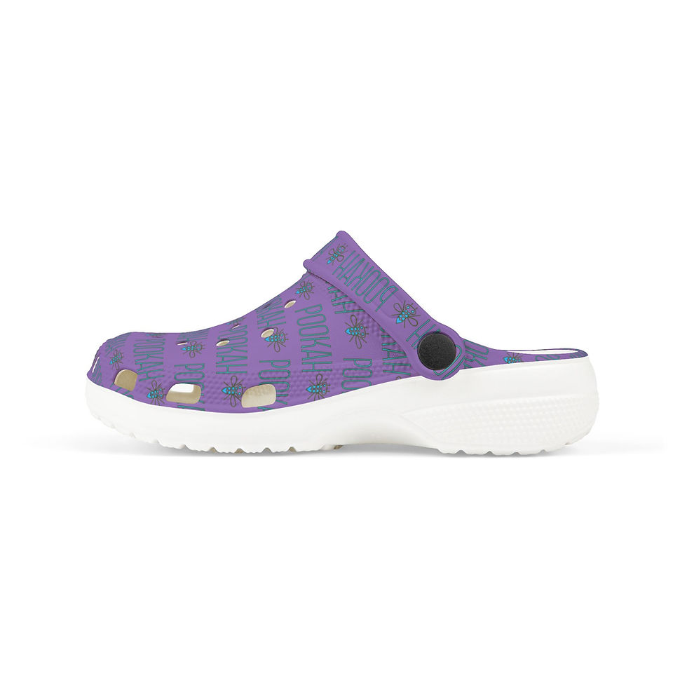 Thumbnail: Pookah Buhg Kids' Playful Clogs - Light Purple - Boys and Girls