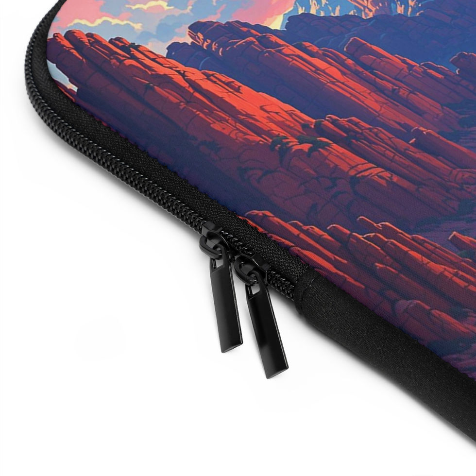 Thumbnail: Beetle-Go Haunted Spaces The Mighty 5 National Parks - UT Laptop Sleeve