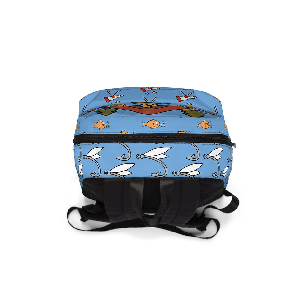 Thumbnail: Beetle-Go Light Blue Utah Recreation Backpack