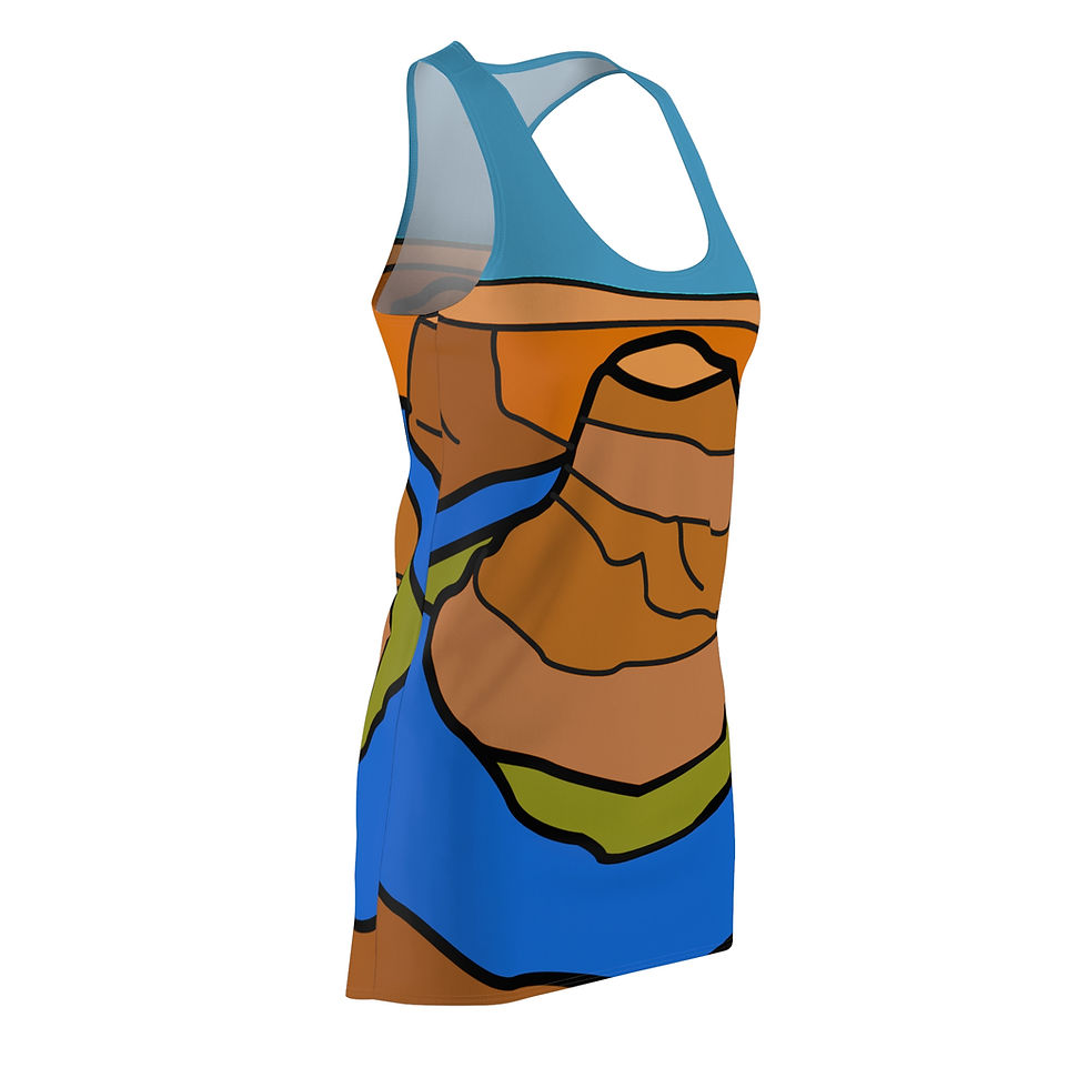 Thumbnail: Beetle-Go Lake Powell National Recreation Area (Glen Canyon) Racerback Dress 