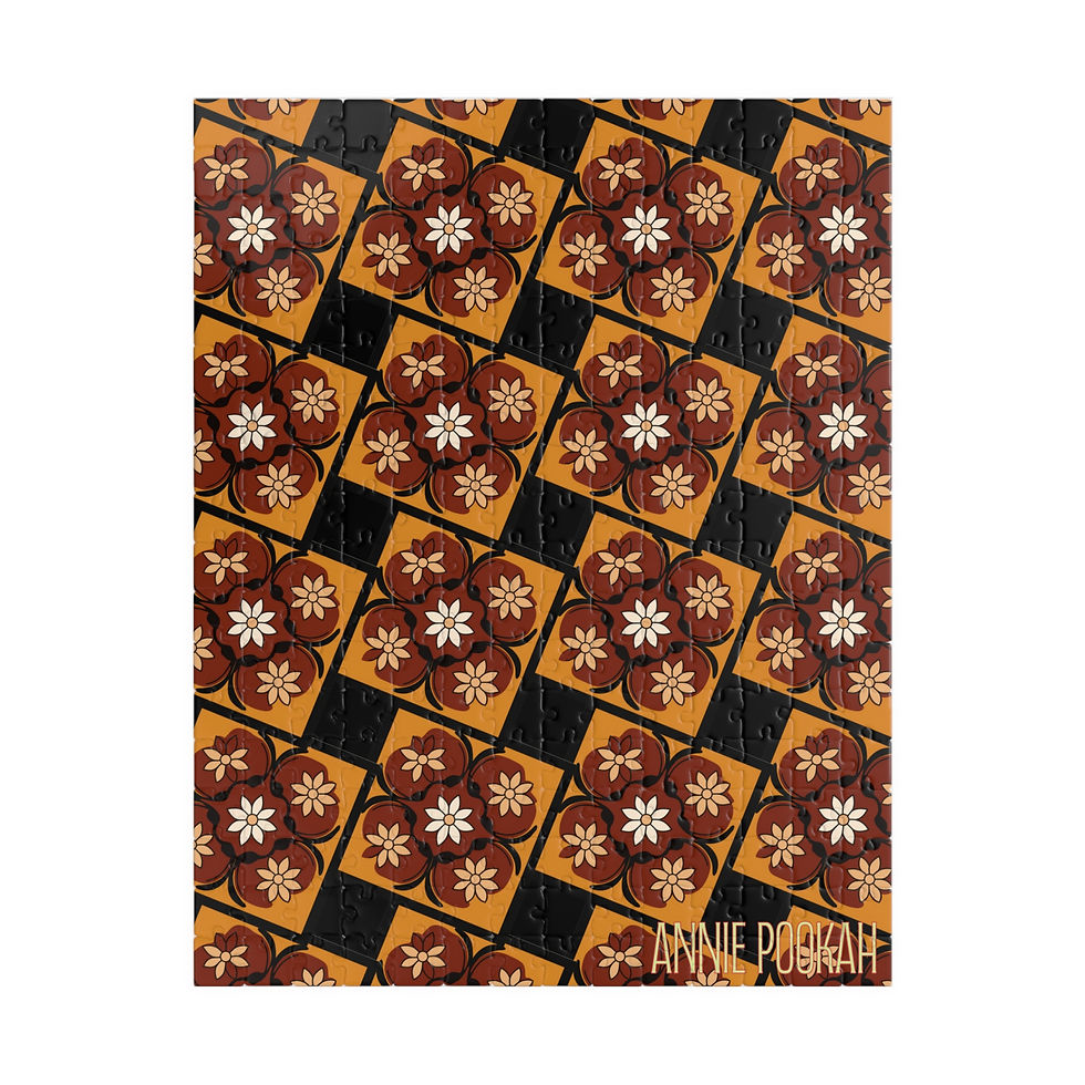 Thumbnail: Annie Pookah Patchwork Flowers puzzle