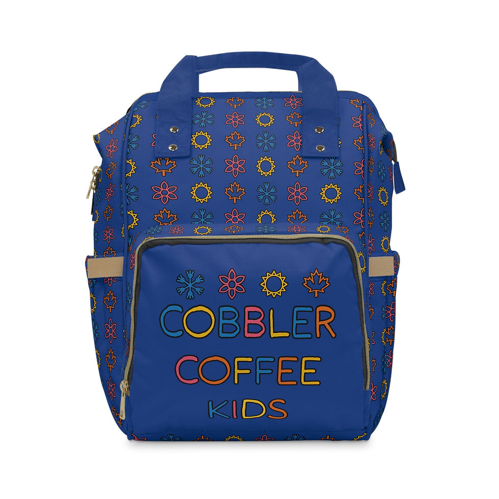 Thumbnail: Cobbler Coffee Kids Multifunctional Bag - Dark Blue