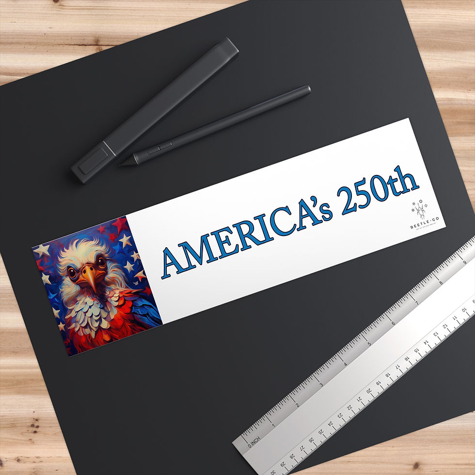 Thumbnail: Beetle-Go America's 250th Celebration Bumper Stickers 