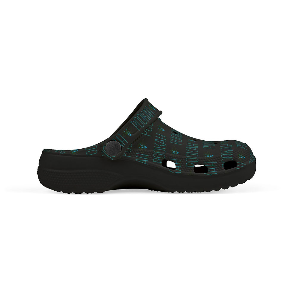 Thumbnail: Pookah Buhg Kids' Playful Clogs - Black - Boys and Girls