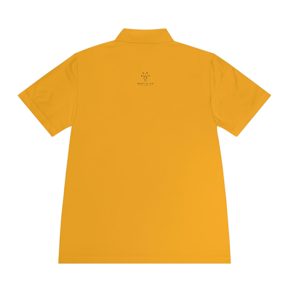 Thumbnail: Beetle-Go National Spaces: a visual music experience - Bear Lake polo shirt