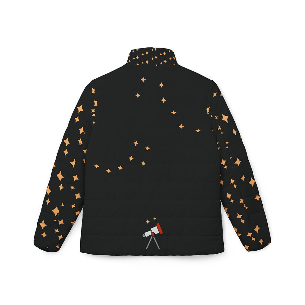 Thumbnail: Beetle-Go Little Dipper, Big Dipper Arches Stargazing  Women’s Puffer Jacket