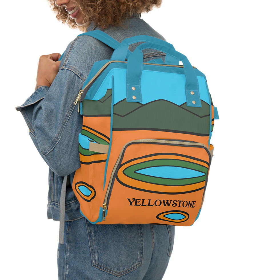 Thumbnail: Beetle-Go Yellowstone National Park Multi-functional Backpack 