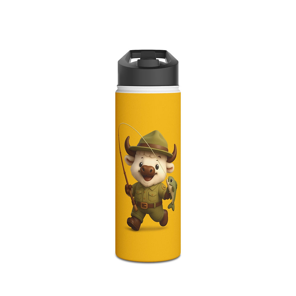 Thumbnail: Cobbler Coffee Kids - Buckee Bison - Stainless Steel Adventure Tumbler