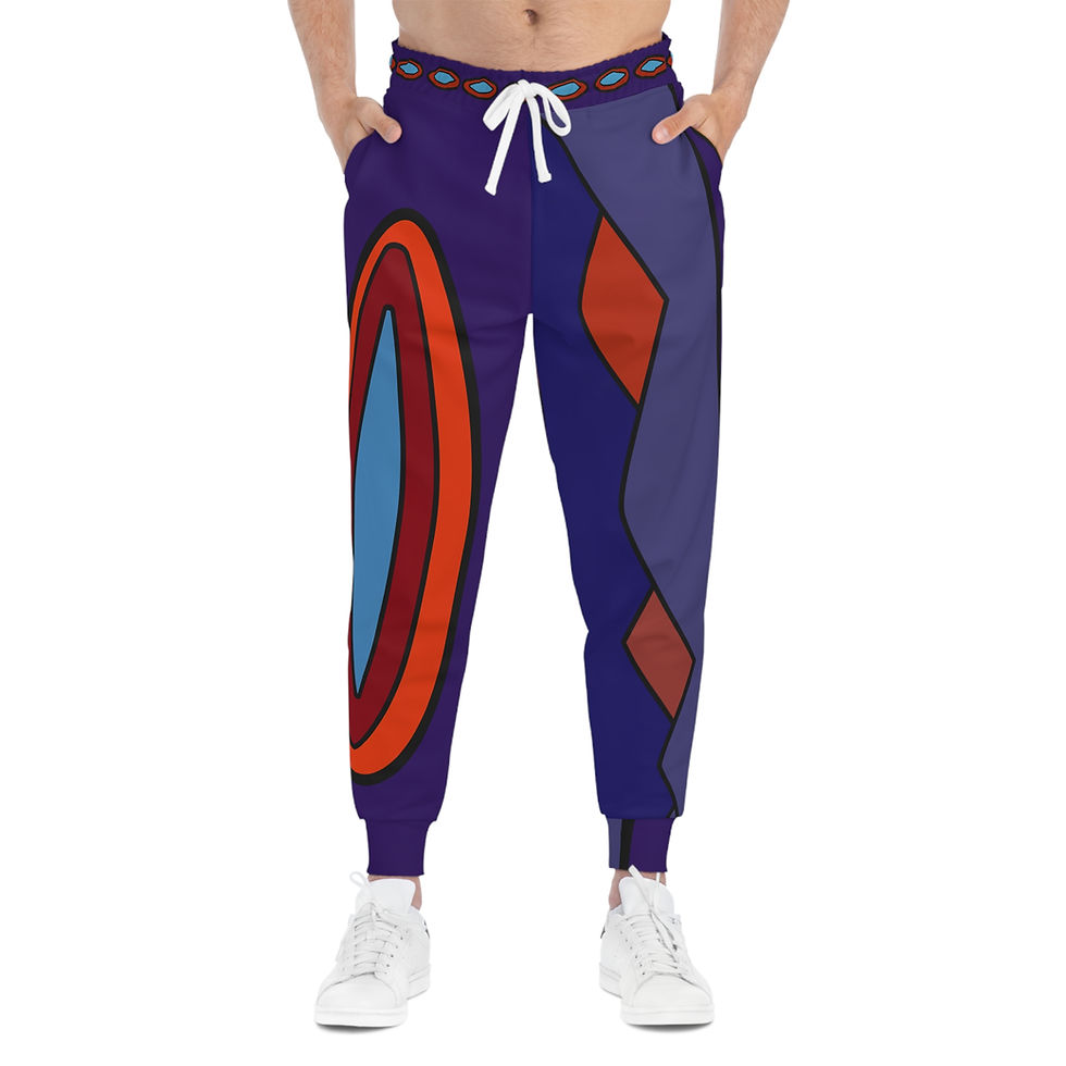 Thumbnail: Beetle-Go Haunted Spaces: Yellowstone National Park Unisex Athletic Joggers 