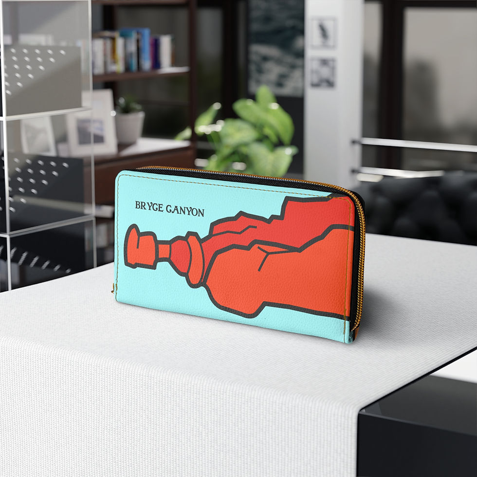 Thumbnail: Beetle-Go Bryce Canyon National Park Zipper Wallet
