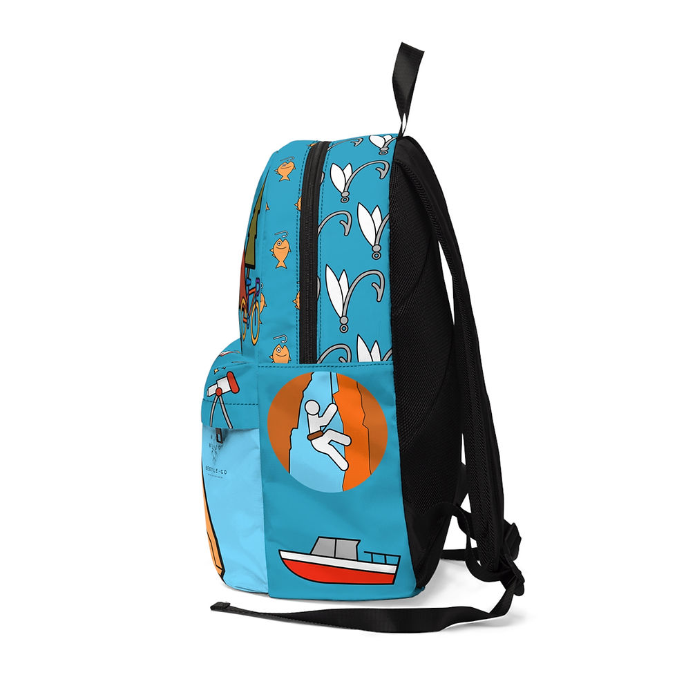 Thumbnail: Beetle-Go Turquoise Utah Recreation Backpack