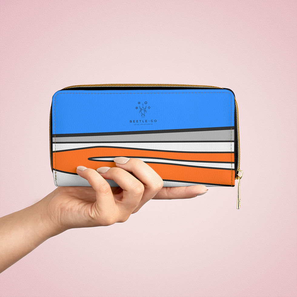 Thumbnail: Beetle-Go Starvation Reservoir State Park Zipper Wallet