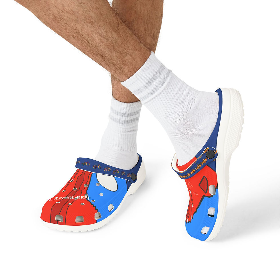 Thumbnail: Beetle-Go Capitol Reef National Park Rubber Clogs - Men's and Women's