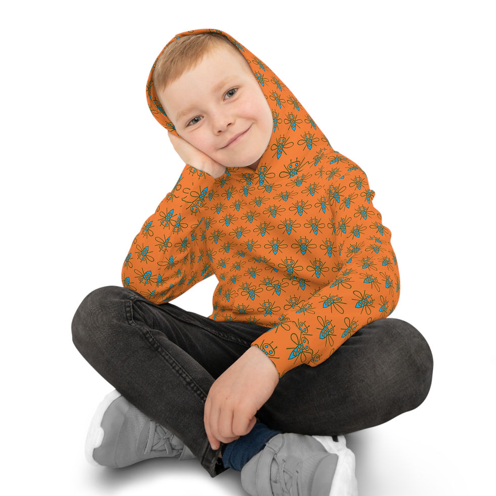 Thumbnail: Pookah Buhg Cozy Kids Sweatshirt - Crusta