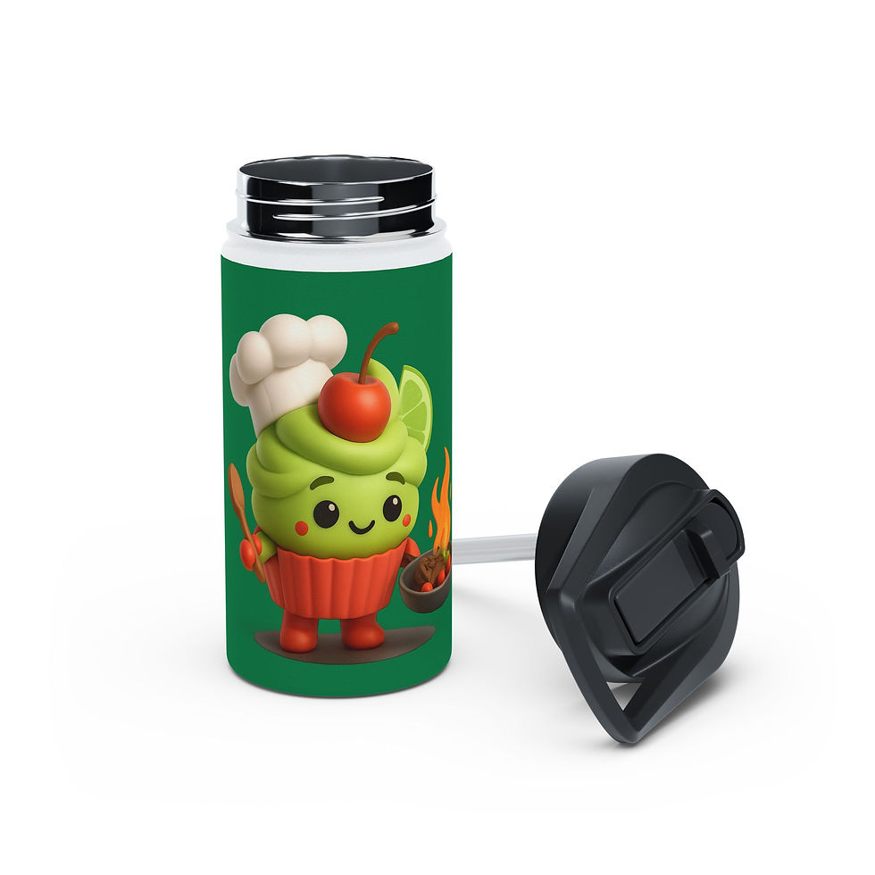 Thumbnail: Cobbler Coffee Kids - Cora Cupcake - Stainless Steel Adventure Tumbler