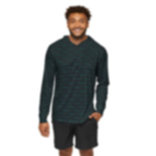 Pookah Buhg Men's Sports Warmup Hoodie - Black